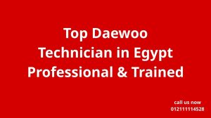Top Daewoo Technician in Egypt | Professional & Trained